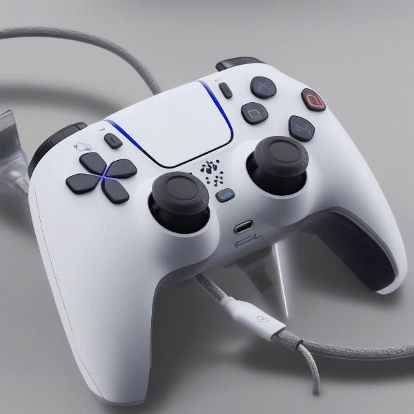ps5 controller charging connected