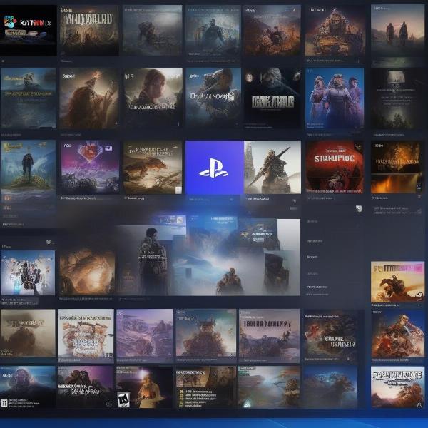 ps5 game library sharing interface
