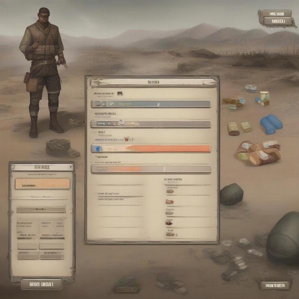 Resource Management Gameplay in a PS5 War Game