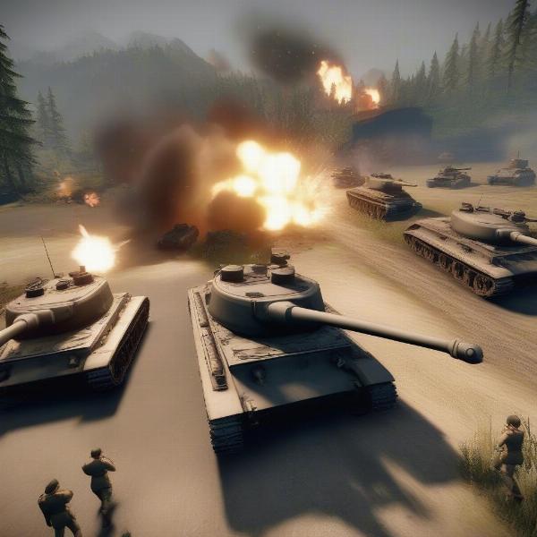 ps5 ww2 game tank combat