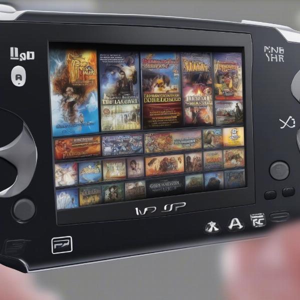 psp game library display