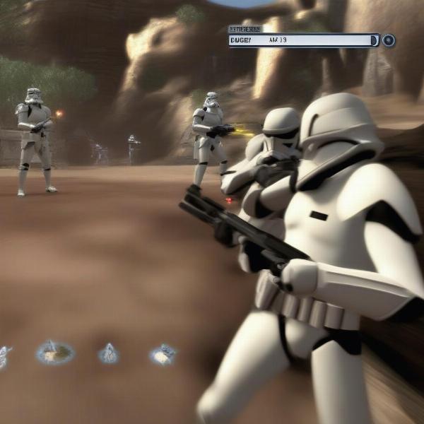 Star Wars Battlefront 2 PSP Gameplay