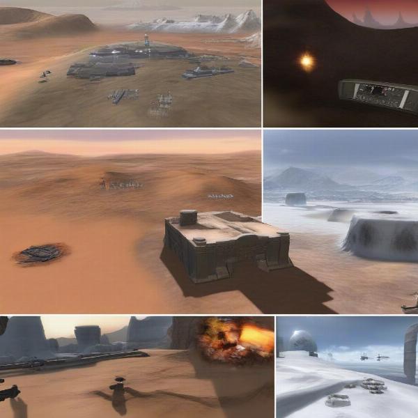 Star Wars Battlefront 2 PSP Maps