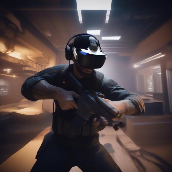 psvr action gameplay immersed