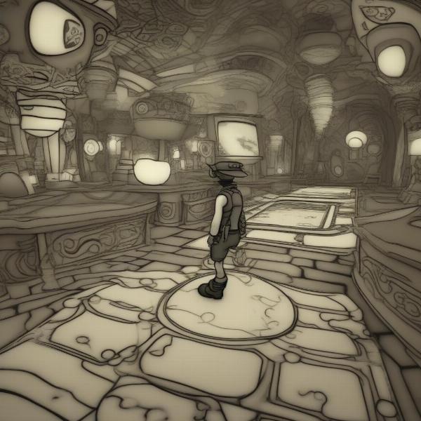 Psychonauts creative platforming gameplay and level design