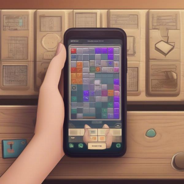 puzzle game logic one hand play