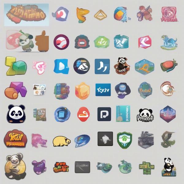 python game libraries logo comparison