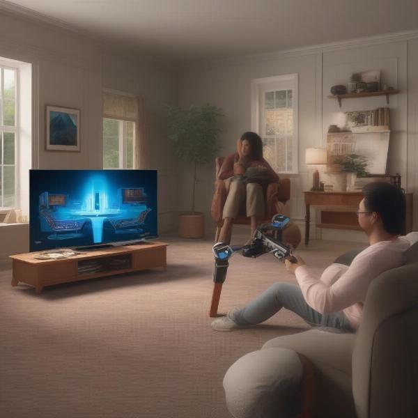 Quest 3 Mixed Reality Gaming Setup