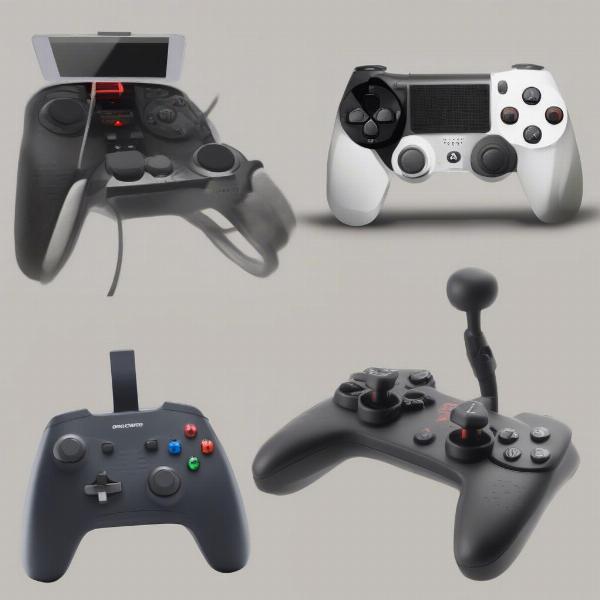 variety of racing game controller