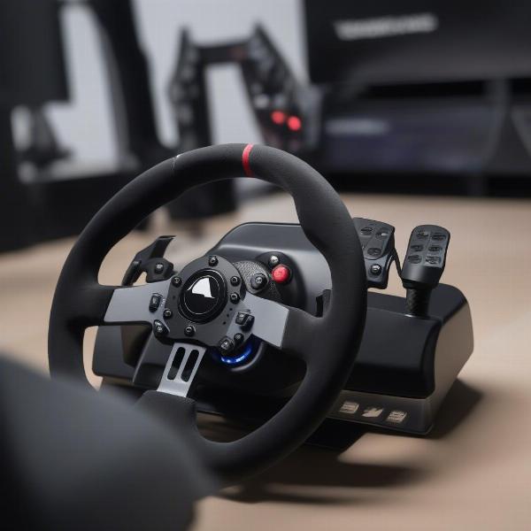 high end racing wheel pc setup