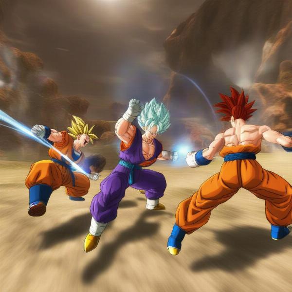 dragon ball raging blast gameplay