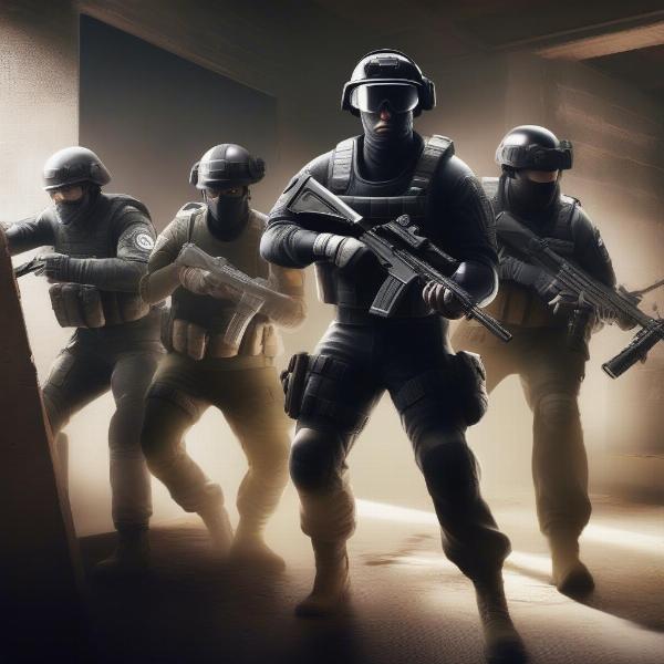 Rainbow Six Siege Xbox gameplay showcasing tactical breaches