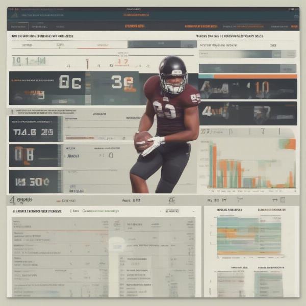 detailed game stats screen with analytics