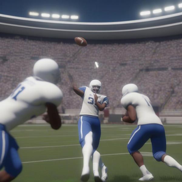 realistic college football gameplay