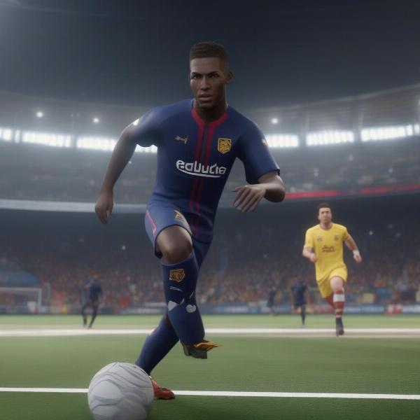 eFootball realistic player graphics