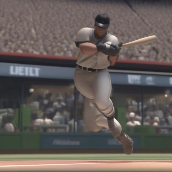 high detail sports game realistic view