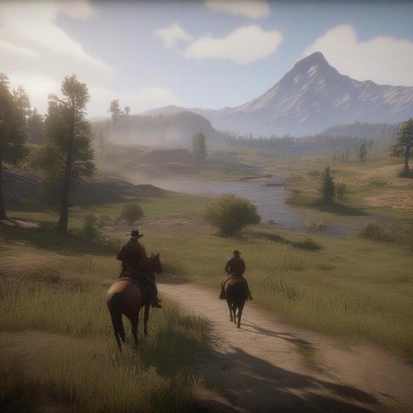 red dead redemption 2 vast western landscape