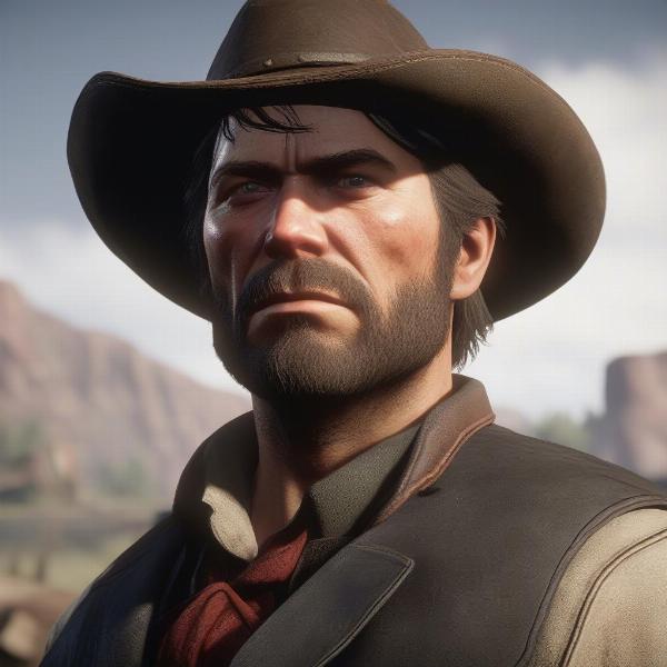 red dead redemption 2 arthur morgan portrait xbox one