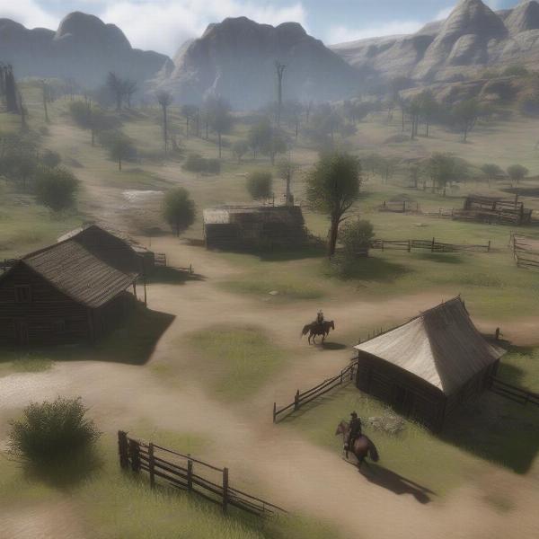 red dead redemption xbox one vast landscape exploration