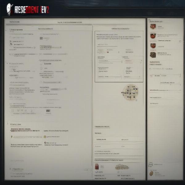 Resident Evil 2 Inventory Management Xbox One