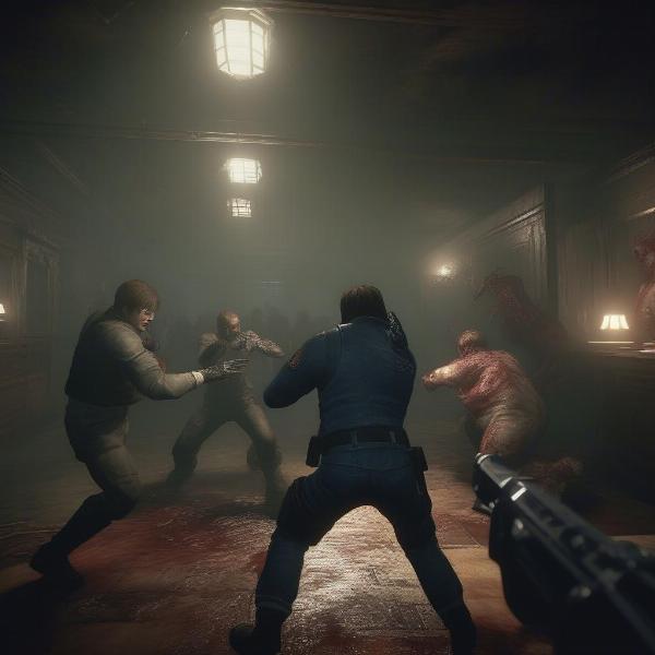 Resident Evil 2 Zombies Combat Xbox One