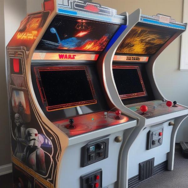 Restored Classic Arcade Cabinet