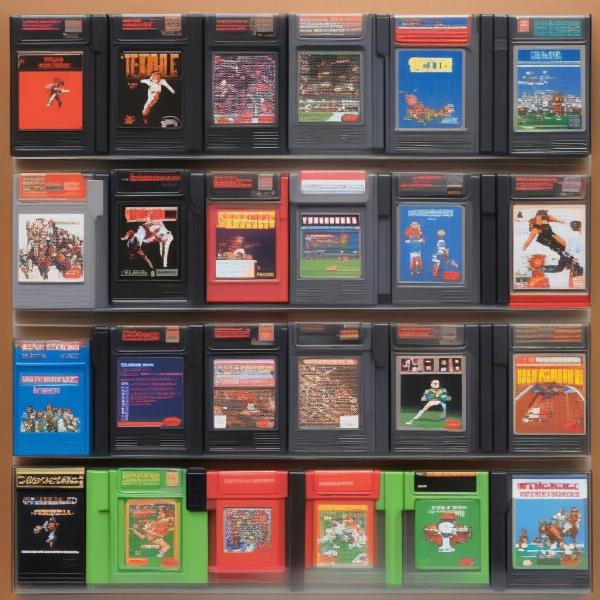 retro 8bit sports game titles