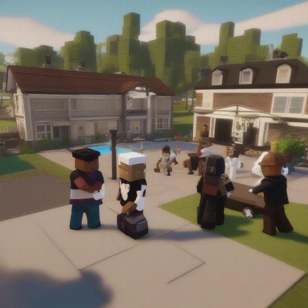 roblox brookhaven hangout with friends