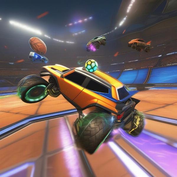 rocket league gameplay excitement