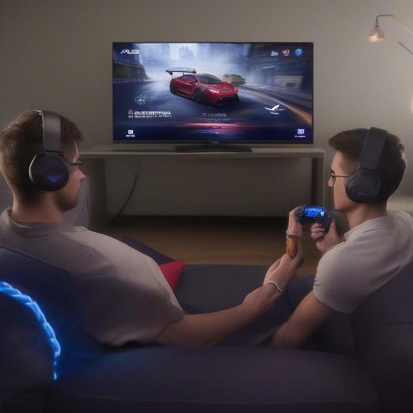 ROG Ally using Playstation Remote Play application