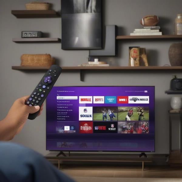 Setting Up to Watch NFL Games on Roku