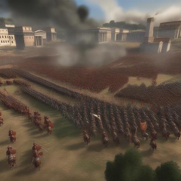 rome total war legion battle intense engagement in ancient europe