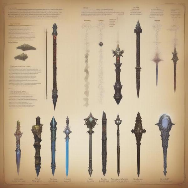 rotmg different wand comparison