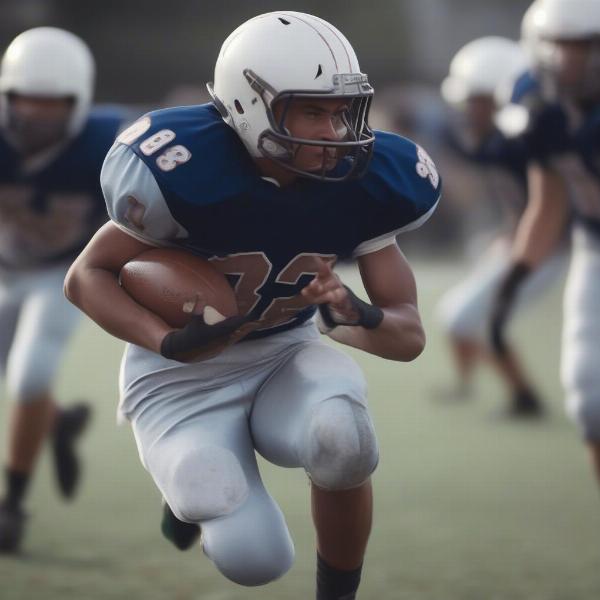 round-rock-football-player-action