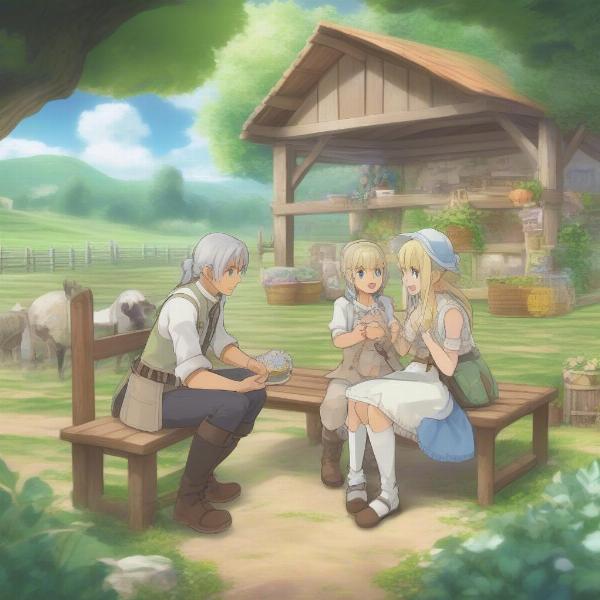 Rune Factory game highlighting family life and adventure