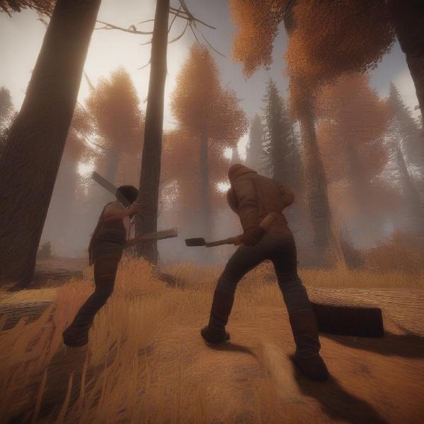 Rust Xbox One Resource Gathering