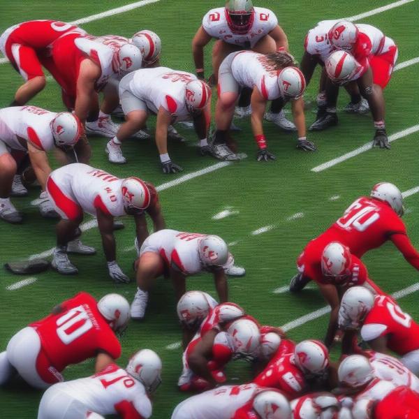 Rutgers' defensive strategy and formation