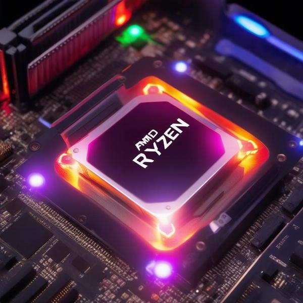 ryzen 5 processor running game