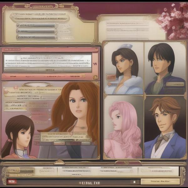 Sakura Wars Dialogue Scene