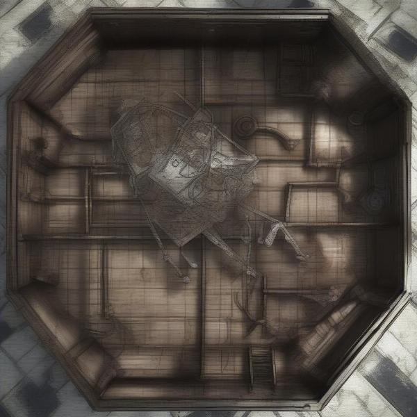 A trap puzzle example from Saw the video game Xbox 360