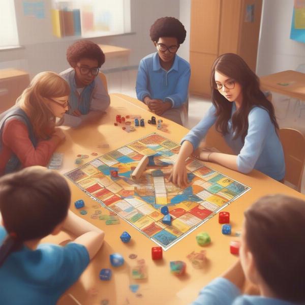 student-playing-board-game