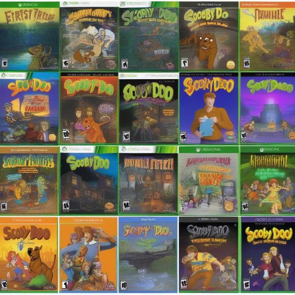 scooby doo xbox game covers