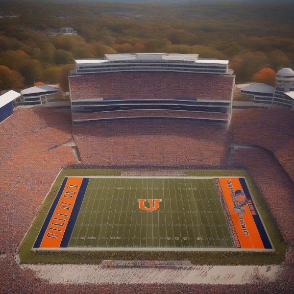 uva scott stadium game day