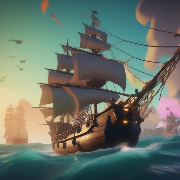 Sea of Thieves gameplay screenshot on Steam