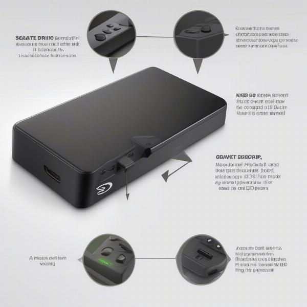 Seagate Game Drive for Xbox setup process illustrated