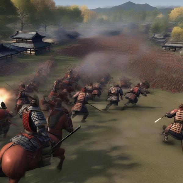 shogun 2 total war samurai battle showing intense real time tactical combat