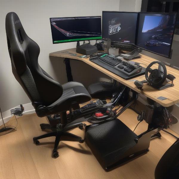 complete sim racing setup