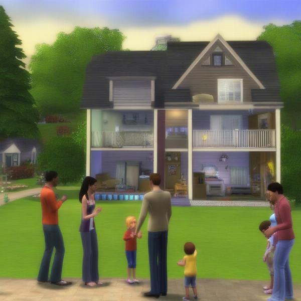 Sims 3 Xbox 360 gameplay