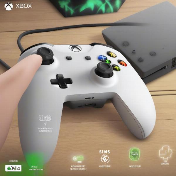 sims 4 xbox one gamepad controls