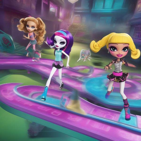 monster-high-skultimate-roller-maze-gameplay